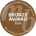 2024 Master Builders Bay of Plenty & Central PlateauHouse of the Year – Bronze Award ($1-$1.5m category) award logo